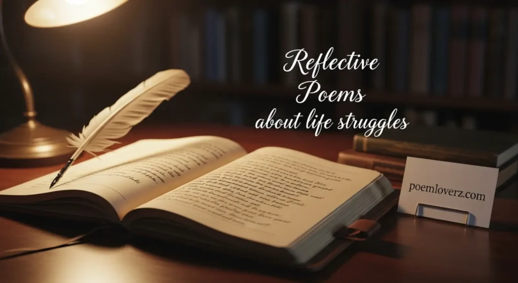 Reflective Poems about life struggles Poems