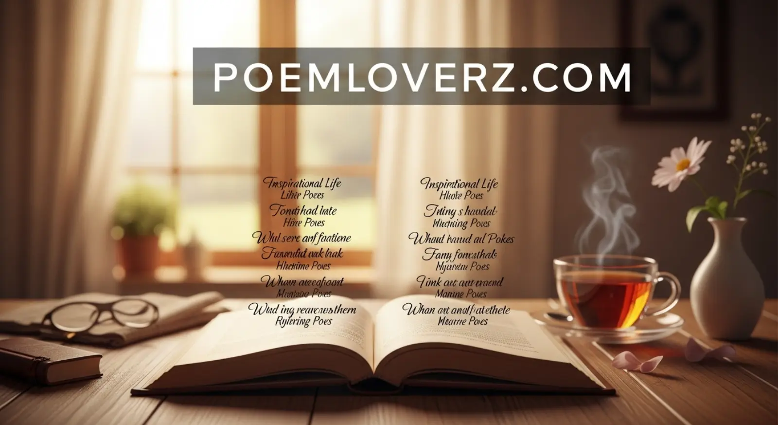 Inspirational life poems