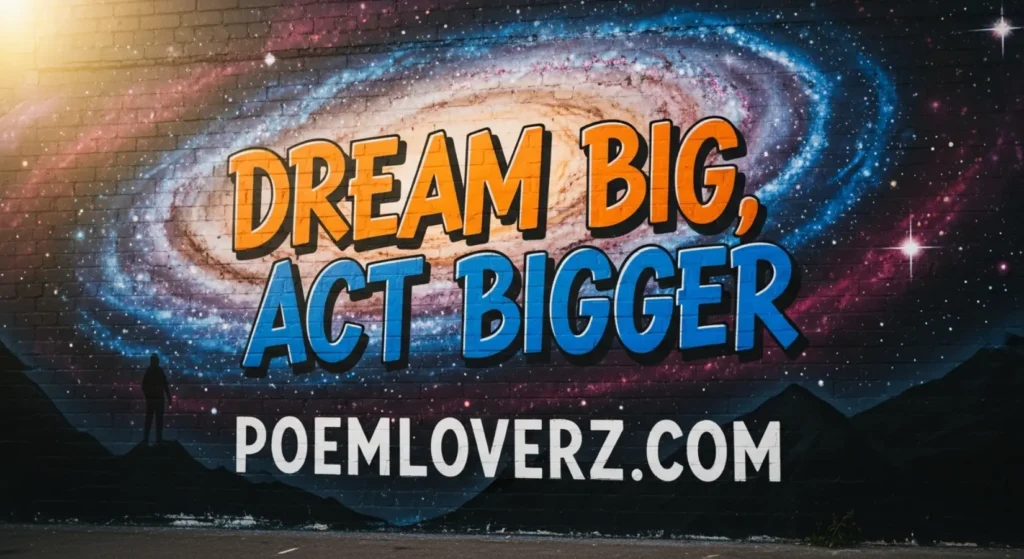 Dream Big, Act Bigger