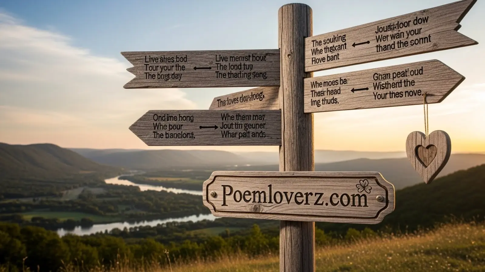 Long-distance love poems