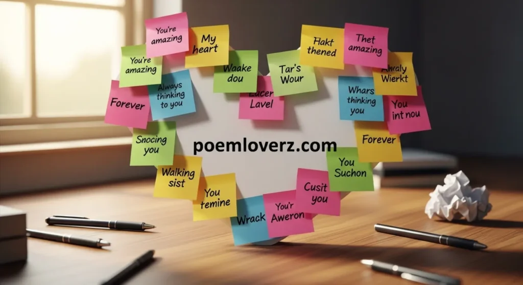 Sticky Notes of Love