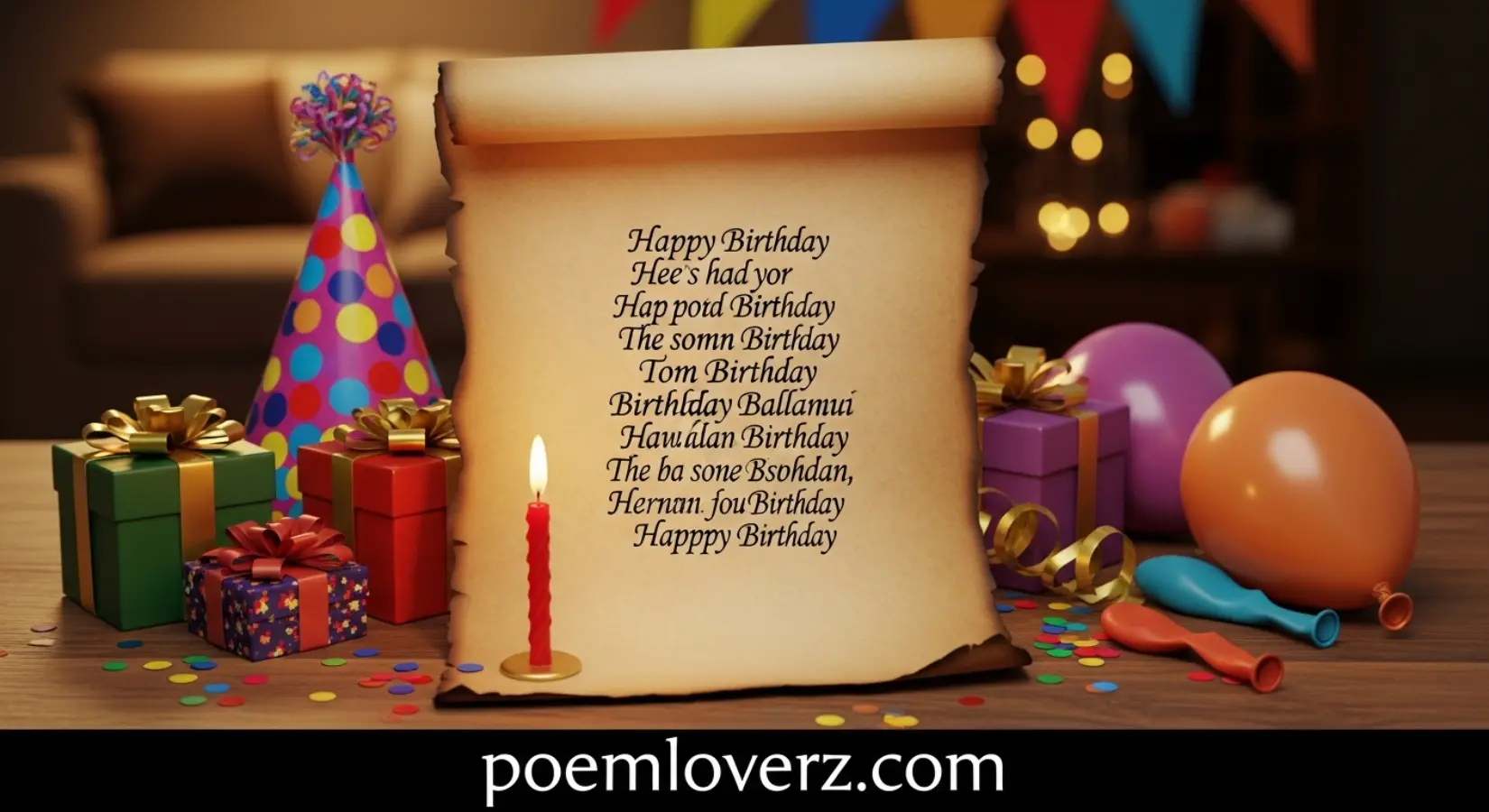 Birthday poems