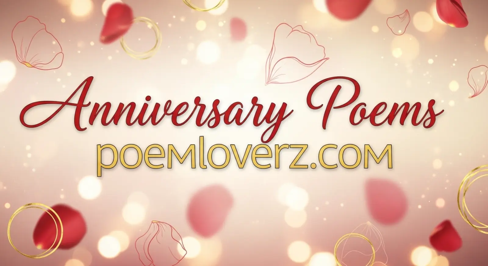 Anniversary poems