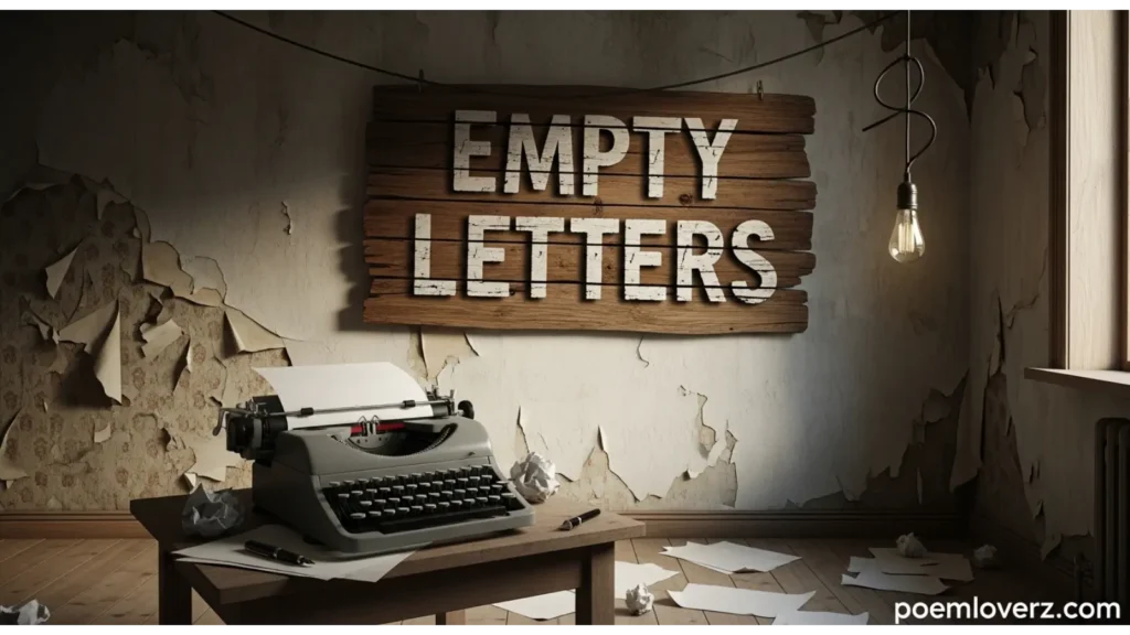 Empty Letters