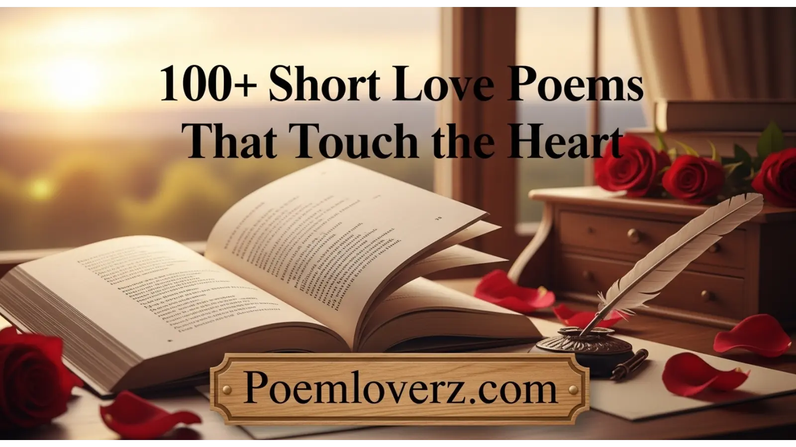 100+ Short Love Poems That Touch the Heart Love has a way of turning the simplest words into something unforgettable, and that’s exactly why 100+ Short Love Poems That Touch the Heart continue to inspire readers across the world. These poems capture emotions in their purest form, expressing affection, longing, joy, and connection in just a few lines. Whether you’re deeply in love or simply reflecting on meaningful moments, these heartfelt verses offer something special. In this collection of 100+ Short Love Poems That Touch the Heart, you’ll find expressions that feel personal yet universal. Each poem is crafted to stir emotions and spark memories, making it easy to share your feelings or connect with someone you care about. Let these short love poems guide you through a journey of tenderness, warmth, and poetic beauty. Playful 100+ Short Love Poems That Touch the Heart Whisper of You In quiet moments your name appears like a soft echo inside my soul Love speaks gently when hearts listen This poem reminds us that love often whispers instead of shouting Author: Arabella Faye Sweet Mischief You stole my thoughts without a trace left your laughter in their place Now every smile belongs to you Love often begins with playful mischief Author: Arabella Faye A Little Forever A glance a spark a quiet start Now forever feels so small Love stretches time in the simplest ways Author: Arabella Faye Heartbeat Game My heart skips when you are near like it knows you’re always here Even silence feels alive Love turns ordinary moments into magic Author: Arabella Faye Stolen Glances Eyes meet then look away but something stays that words can’t say A secret written in shy smiles Love often begins without a single word Author: Arabella Faye Tiny Universe In your arms I found a world small yet endless safe and warm A place I never leave Love creates entire universes in small spaces Author: Arabella Faye Laughing Love We laugh at nothing yet it means everything Joy grows where love lives Love is often hidden in shared laughter Author: Arabella Faye Hidden Magic Your touch like quiet magic turns my day into a dream Simple moments shine brighter Love transforms the ordinary into wonder Author: Arabella Faye Playful Promise No grand vows just simple words I’ll stay through all your storms And dance through your sunshine Love thrives in small but honest promises Author: Arabella Faye Spark Between Us A tiny spark became a flame now nothing feels the same Two hearts lit as one Love grows from the smallest beginnings Author: Arabella Faye Your Name Your name rests softly on my lips like a prayer Sacred and endless Love gives meaning to the simplest words Author: Arabella Faye Quiet Smile You smiled once and something changed my world felt rearranged Happiness found its way in Love often begins with a single smile Author: Arabella Faye Close to You Not too far not too near just enough to feel you here Perfect distance for love Love finds balance in closeness Author: Arabella Faye Gentle Light You shine not loudly but enough to guide me home A calm steady glow Love doesn’t need to be loud to be powerful Author: Arabella Faye Our Secret Between us a quiet truth no one sees but we both know Something real and rare Love creates bonds that words cannot explain Author: Arabella Faye Soft Falling I didn’t notice when I fell just that I never rose And I don’t want to Love feels effortless when it is true Author: Arabella Faye Always You Crowded rooms empty streets still my heart only repeats Your name again and again Love chooses one soul above all Author: Arabella Faye Warm Silence No need for endless talk your presence says enough Peace lives between us Love is often found in comfortable silence Author: Arabella Faye First Feeling A strange warmth a sudden glow a quiet truth I didn’t know Now I do Love reveals itself in unexpected ways Author: Arabella Faye Little Moments Not the grand days but tiny ones make me realize you’re the one In simple ways Love lives in everyday moments Author: Arabella Faye Endless Thought You cross my mind without a sound yet somehow you stay around Always lingering Love stays even when words fade Author: Arabella Faye Gentle Hold Hold my hand not too tight just enough to feel it right Comfort in your touch Love is gentle, not forceful Author: Arabella Faye Heart’s Echo Every beat calls your name soft yet clear just the same A rhythm of love Love echoes within us endlessly Author: Arabella Faye Quiet Wonder How did you become my peace my calm my quiet ease A mystery I cherish Love often feels like a beautiful mystery Author: Arabella Faye Forever Start Every day feels like new yet always leads to you A beginning that never ends Love renews itself with each moment Author: Arabella Faye Related Poems If you enjoyed these 100+ Short Love Poems That Touch the Heart, you may also like poems about deep emotional connections, romantic whispers, heartfelt confessions, and timeless affection. Explore themes of longing, togetherness, and devotion through short poetic expressions that speak directly to the soul. Conclusion Love, in its simplest form, carries the deepest emotions, and that is what makes 100+ Short Love Poems That Touch the Heart so powerful. These poems show how just a few words can hold endless meaning, capturing moments of joy, longing, and connection. They remind us that love does not need to be complicated to be beautiful. Whether shared with someone special or kept as a personal reflection, these short poems offer comfort and inspiration. Through gentle verses and heartfelt expressions, they bring warmth to everyday life. Let these poems encourage you to express your feelings freely and cherish the beauty of love in all its forms. Meta description: A heartfelt collection of 100+ Short Love Poems That Touch the Heart, featuring romantic, playful verses to express love and deep emotions.