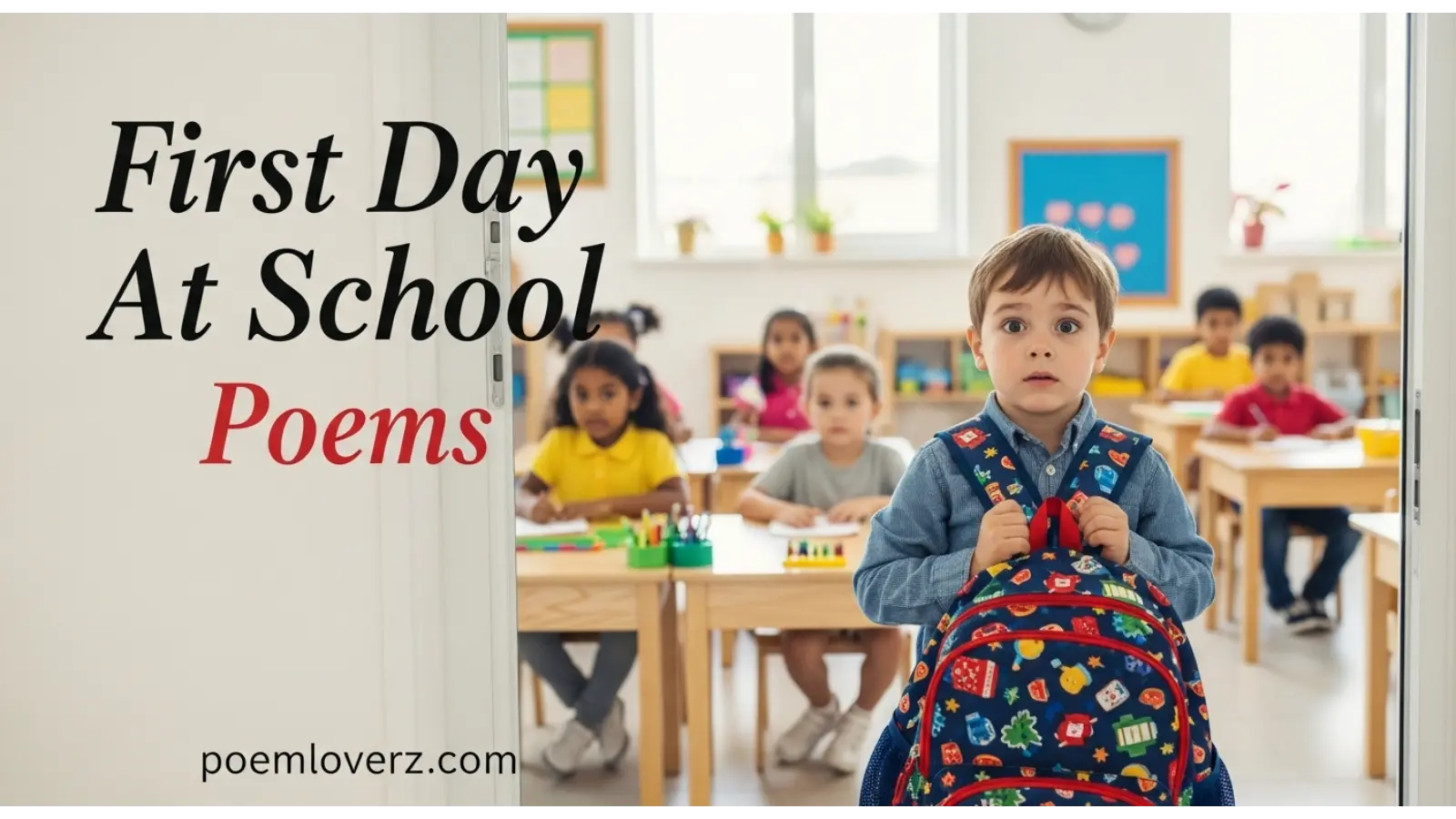 First Day At School Poems