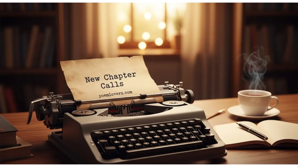 New Chapter Calls