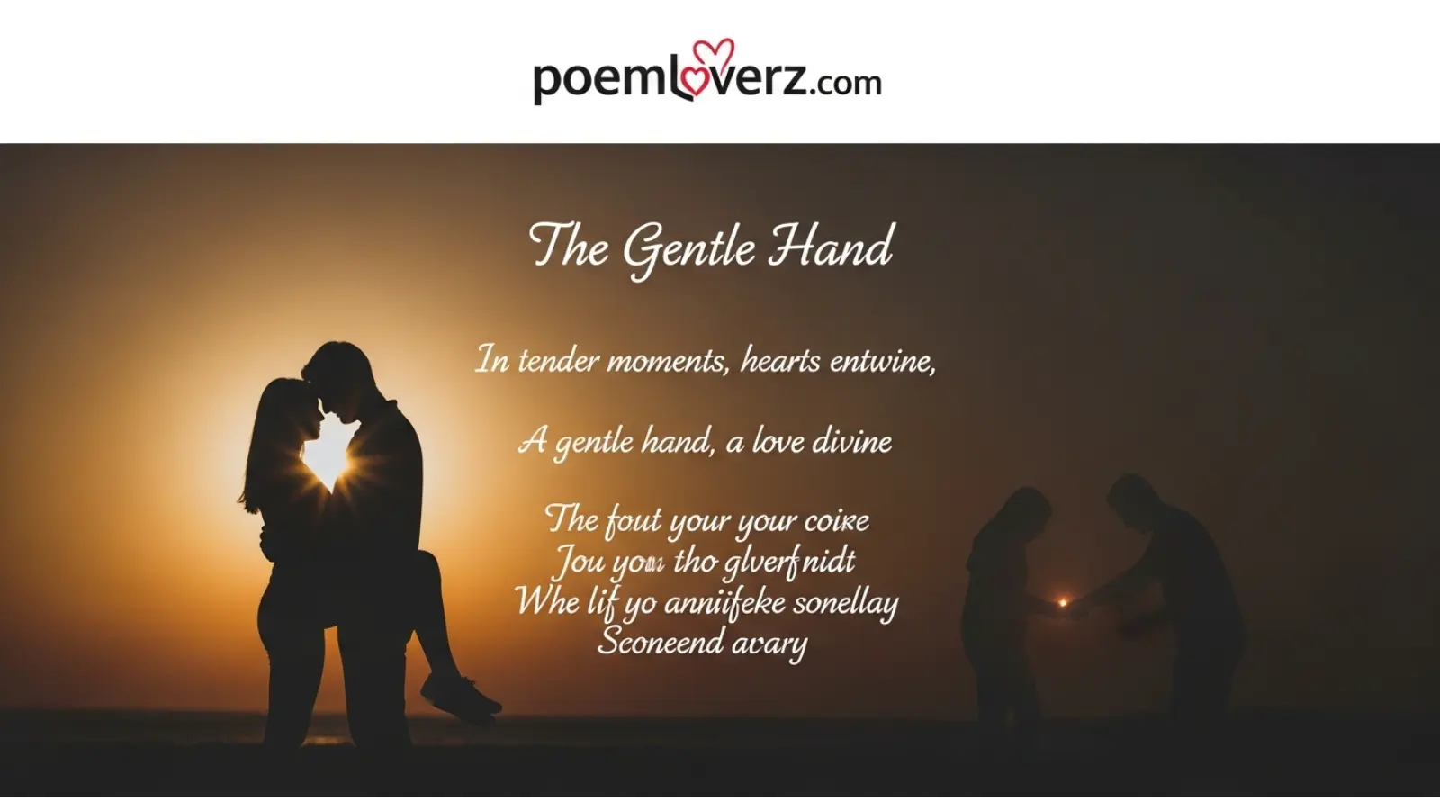 Poems about caring for someone