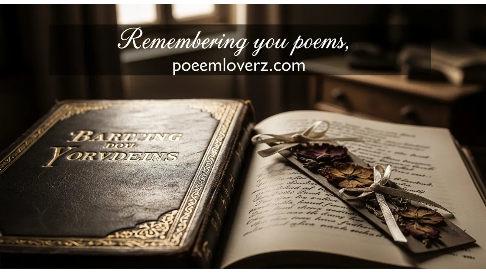 Remembering you poems
