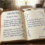 Emotional healing poetry