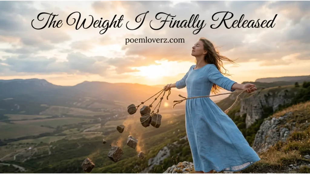 The Weight I Finally Released