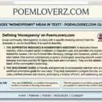 Moneypenny Meaning in Text