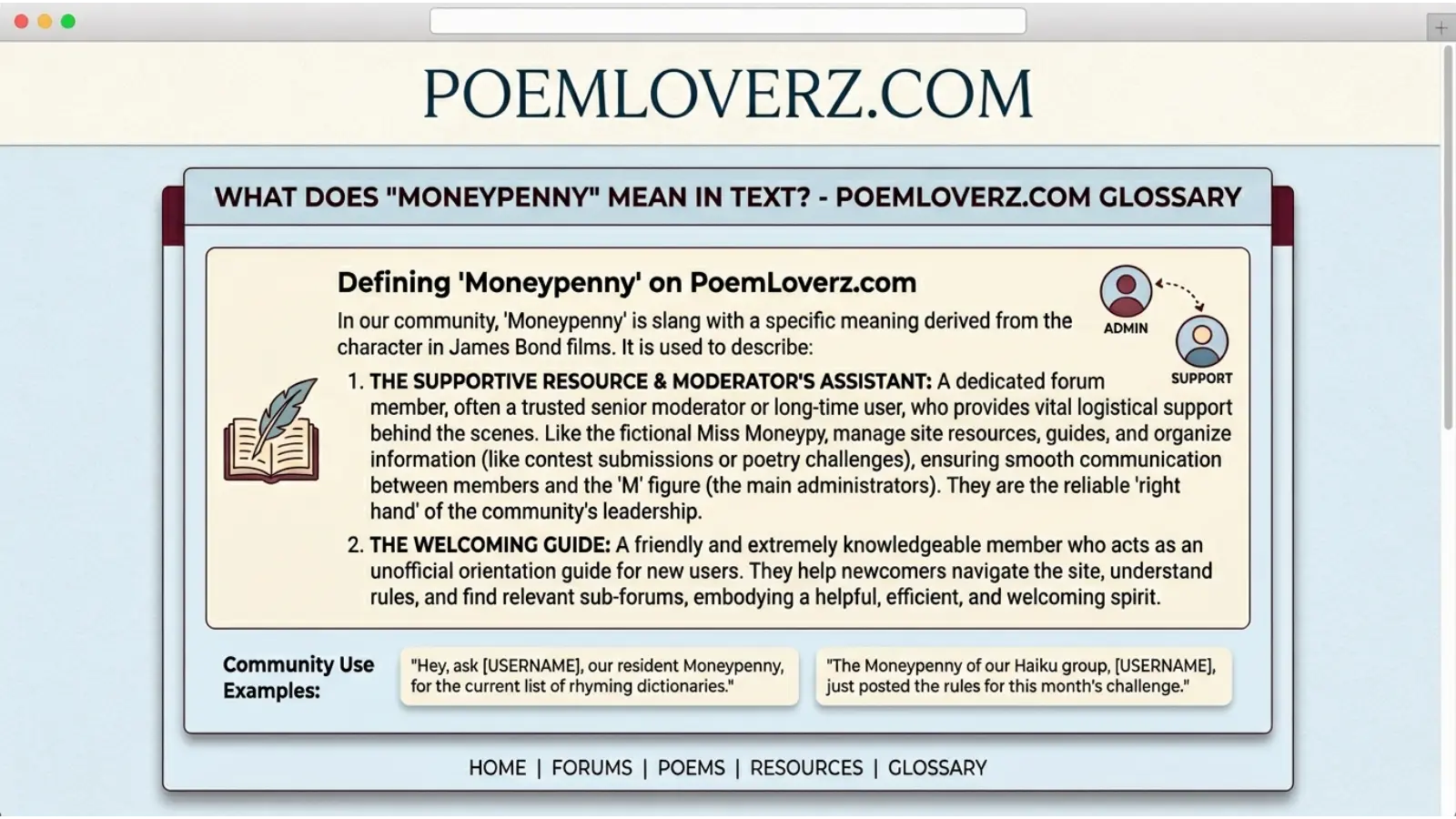 Moneypenny Meaning in Text