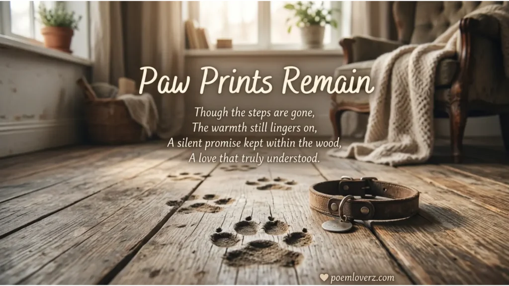 Paw Prints Remain