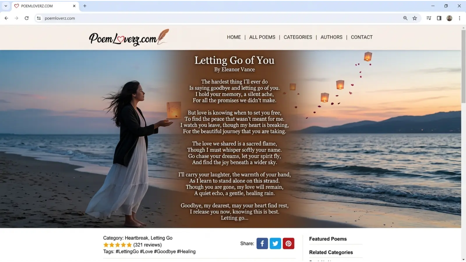 Poem About Letting Go