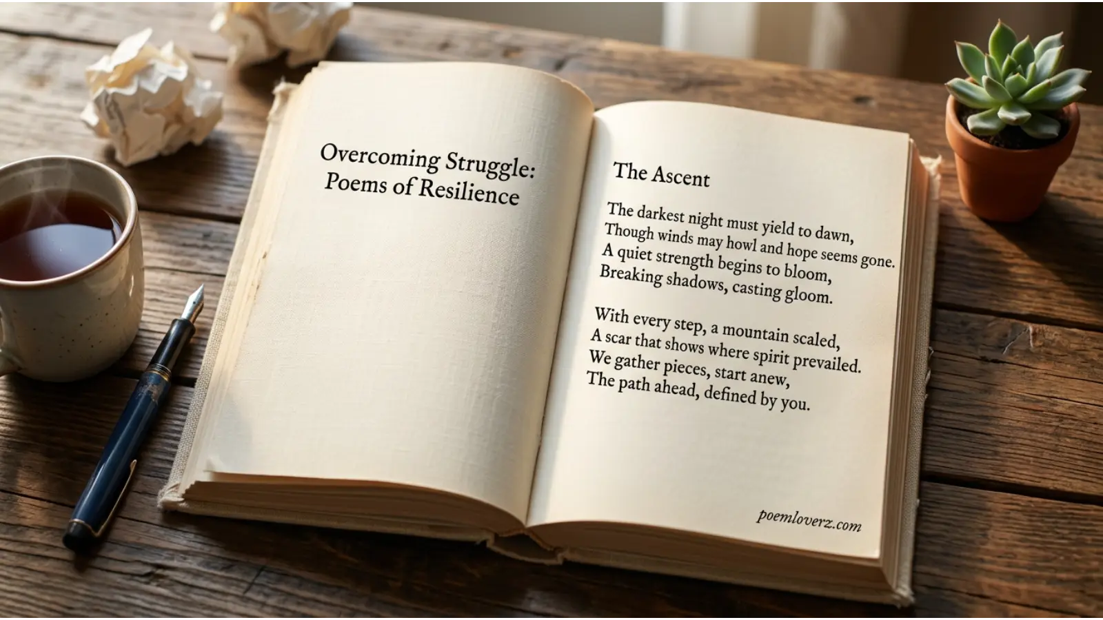 Poetry About Overcoming Struggle