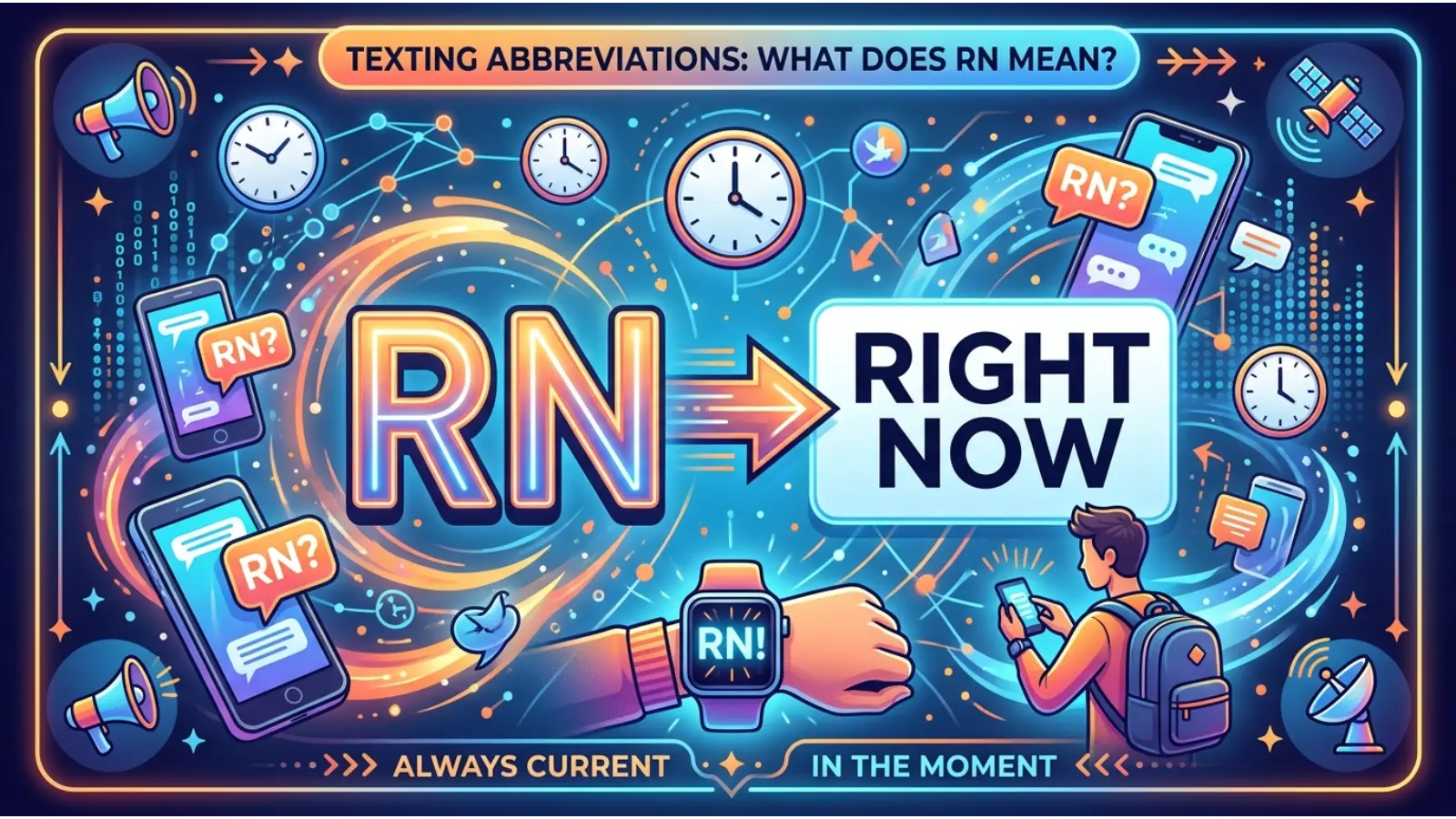 RN mean in text