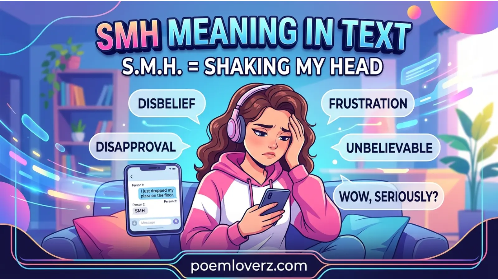 SMH mean in text