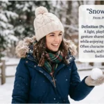 snowball kiss mean in text