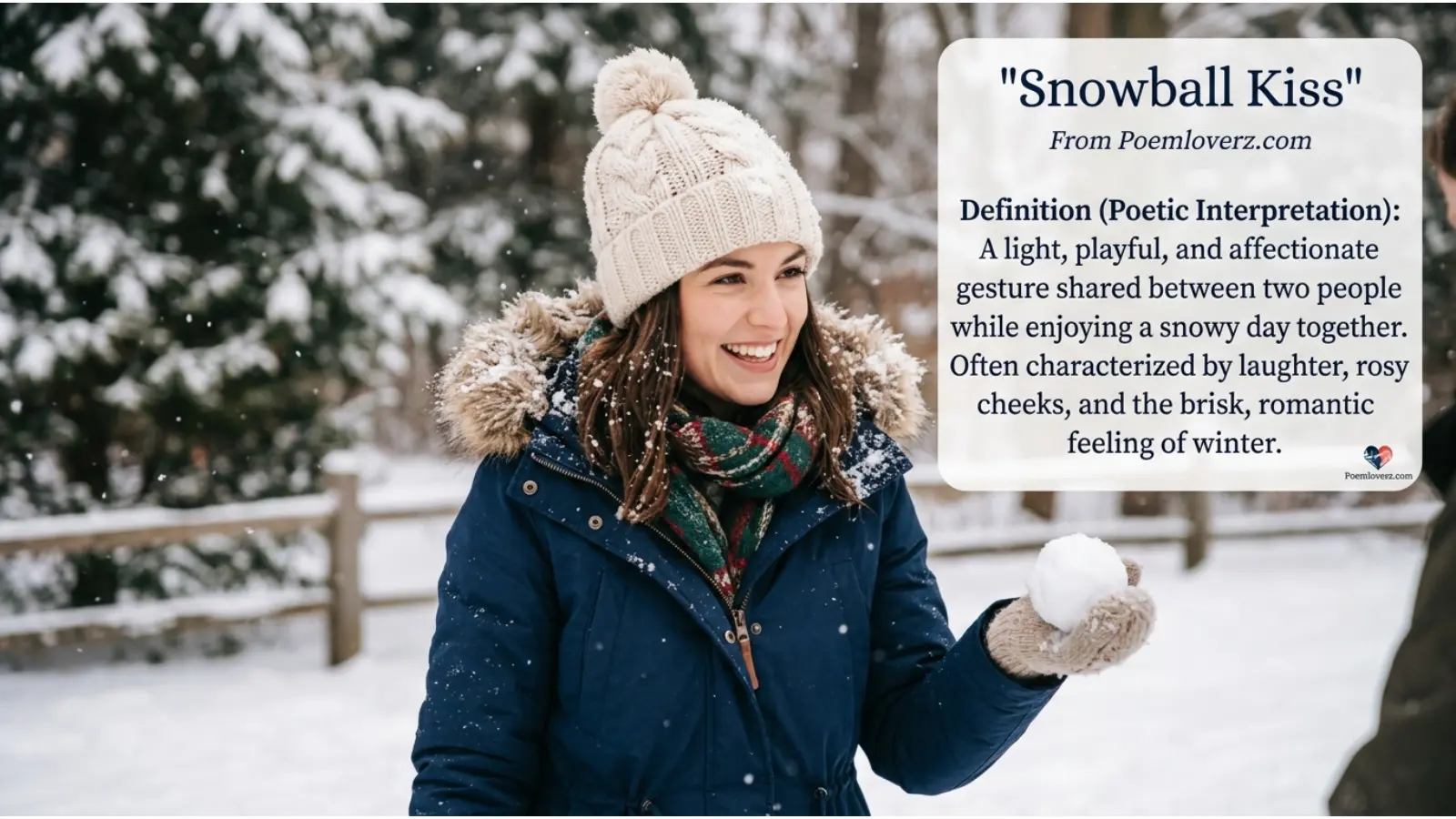 snowball kiss mean in text