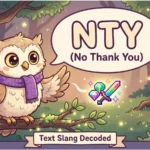 nty mean in text