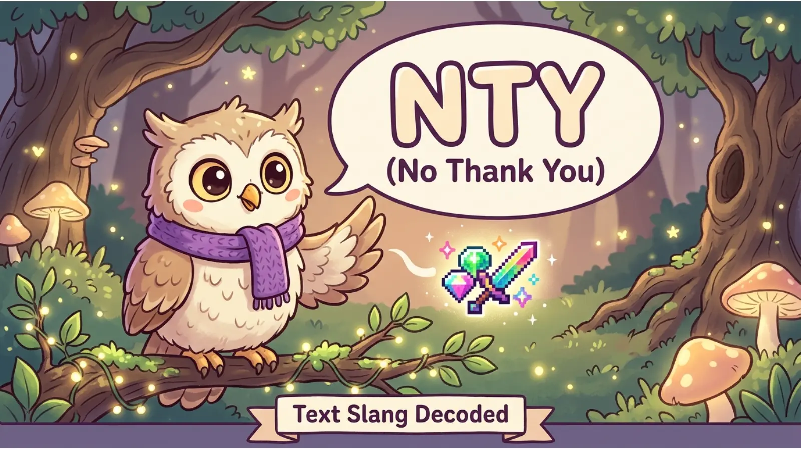 nty mean in text