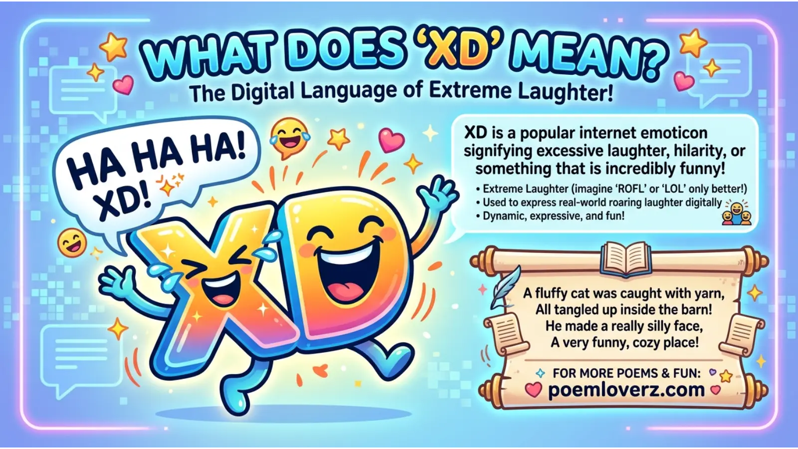 XD mean in text