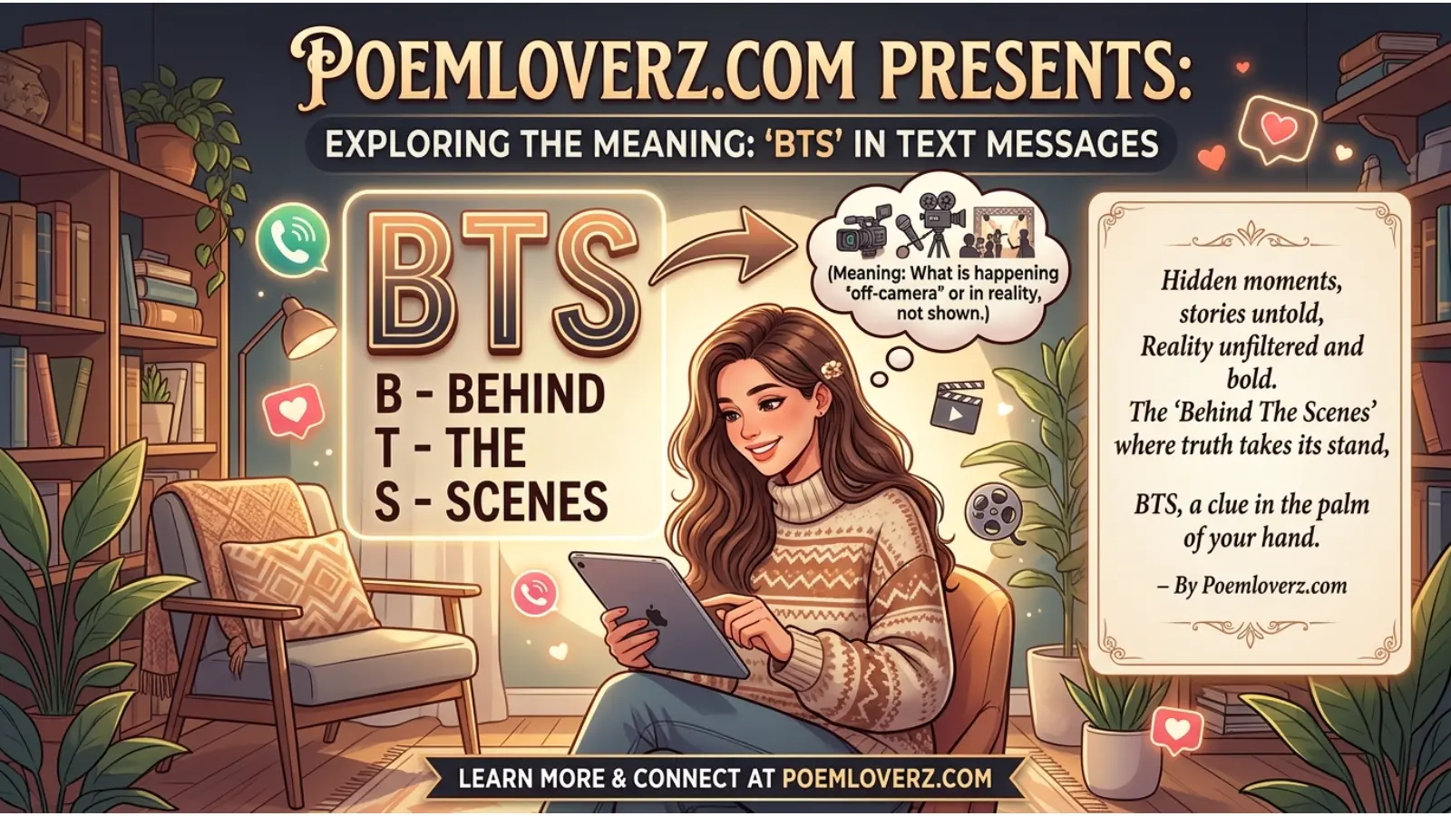bts mean in text