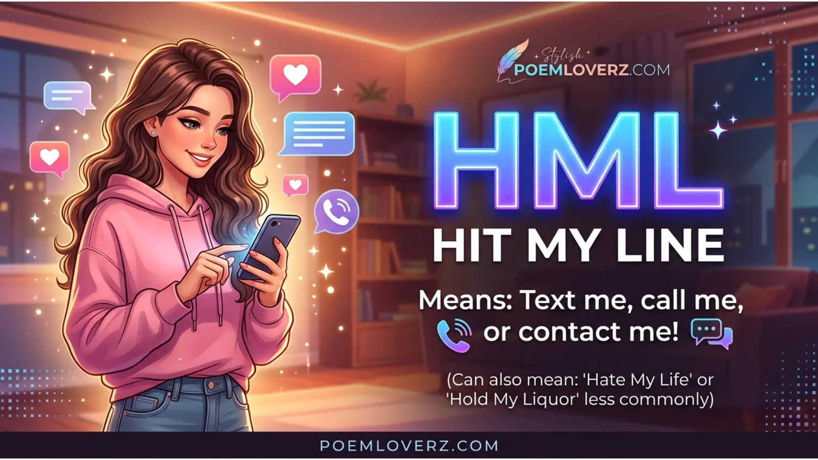 hml mean in text