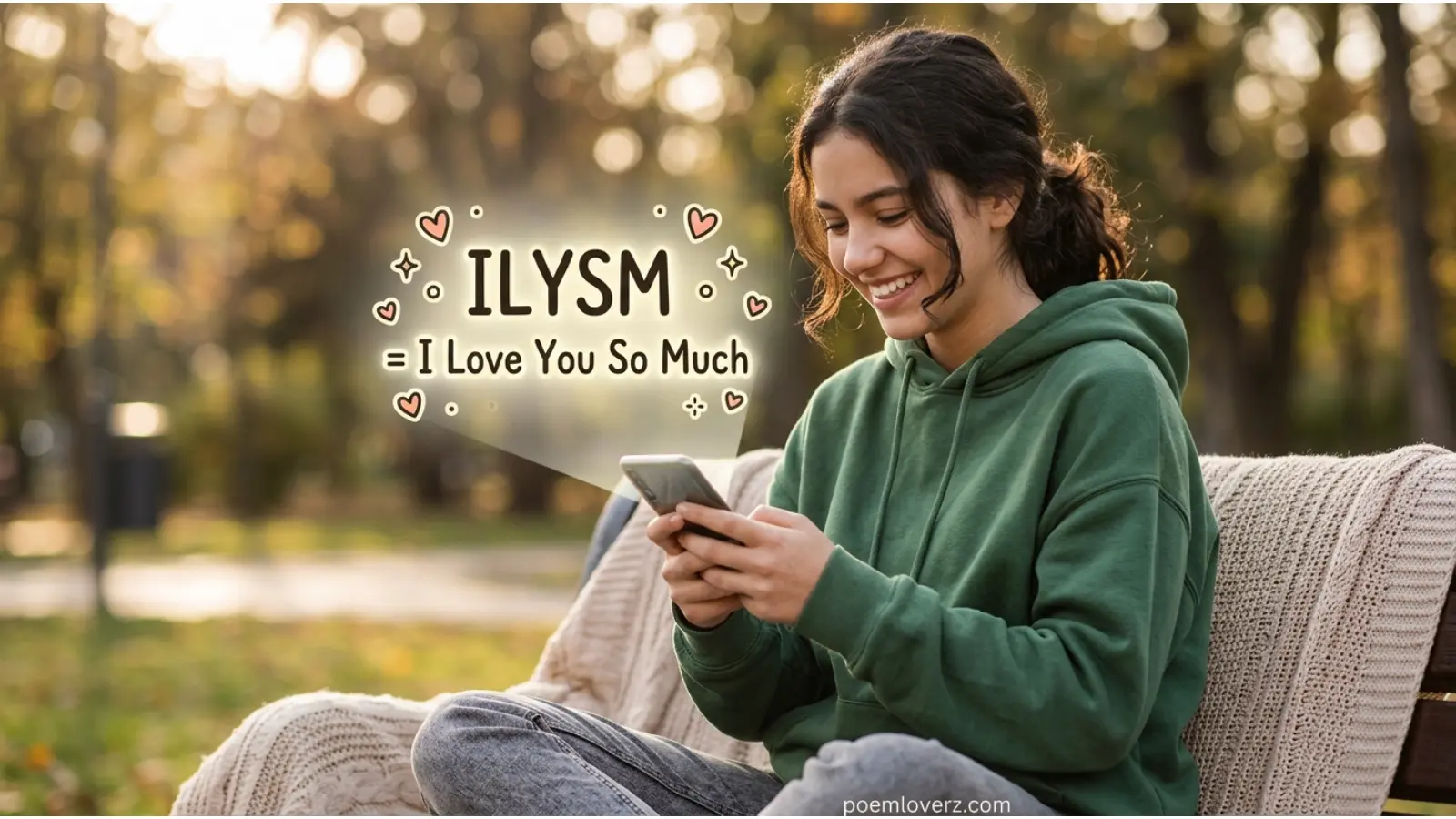 ilysm mean in text