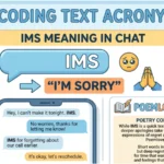 ims mean in text