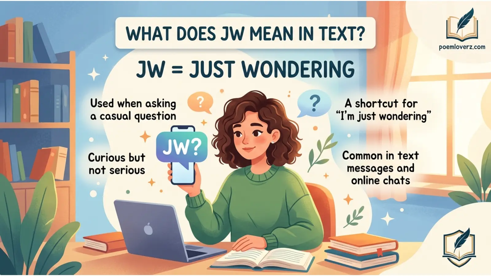 jw mean in text