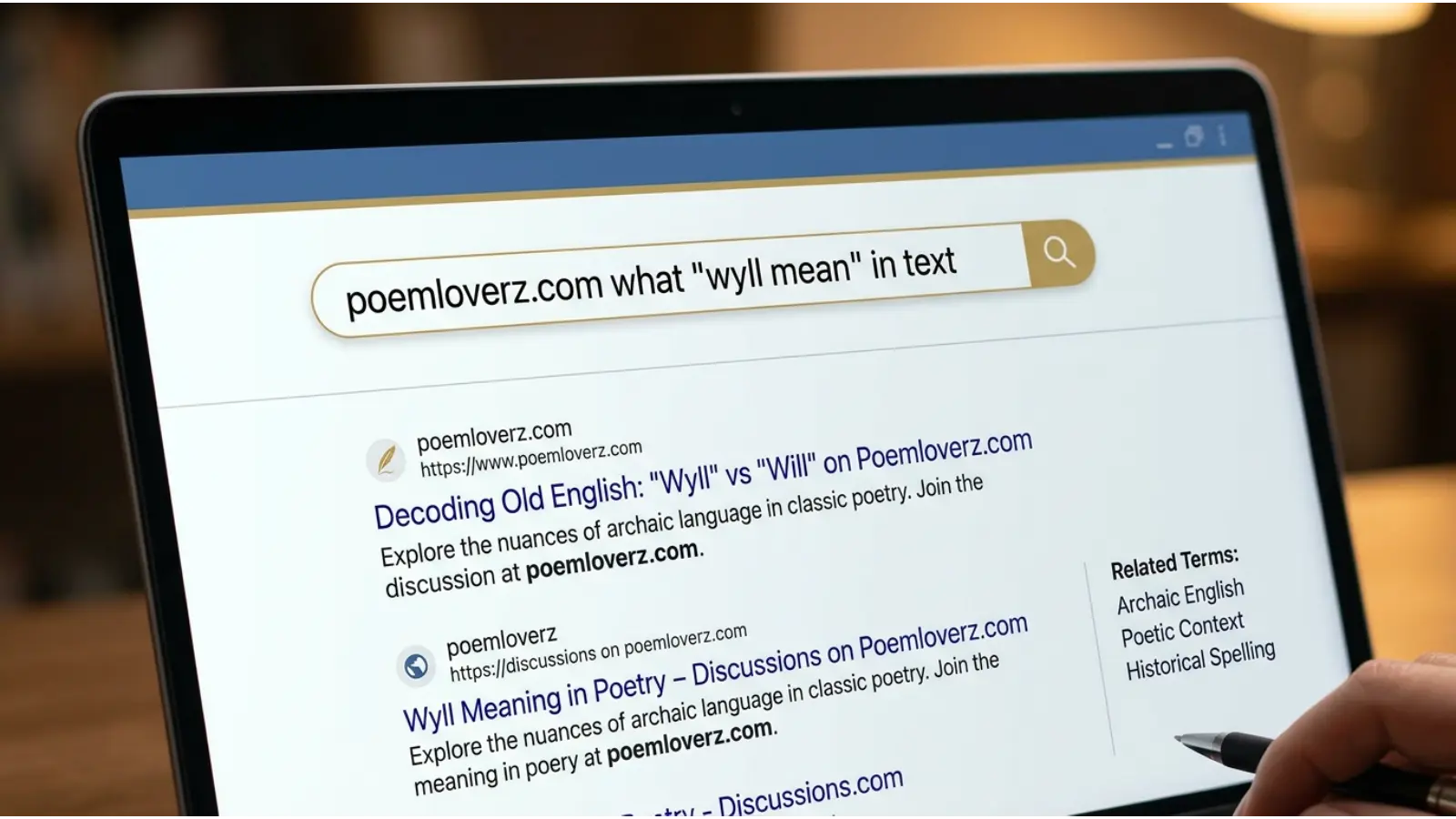 wyll mean in text